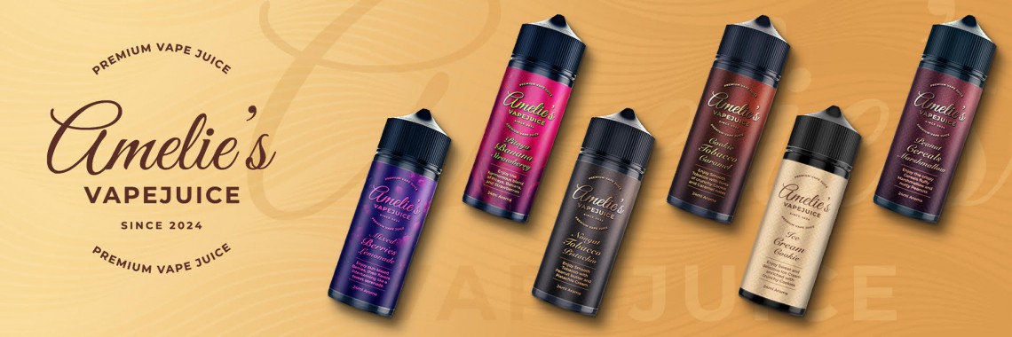 amelies Liquids Banner